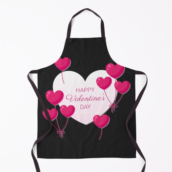 Item preview, Balloon heart around pink heart symbol and Happy Valentine's Day. designed and sold by PattyStudio.