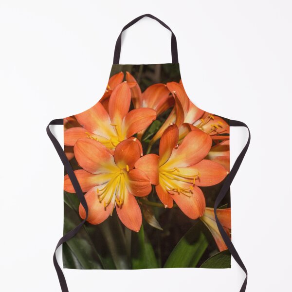 Item preview, large orange flowers surrounded by green foliage designed and sold by nataliavavilina.