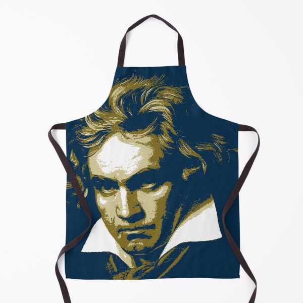 Item preview, Ludwig van Beethoven Gold Blue Portrait designed and sold by zavadadesigns.