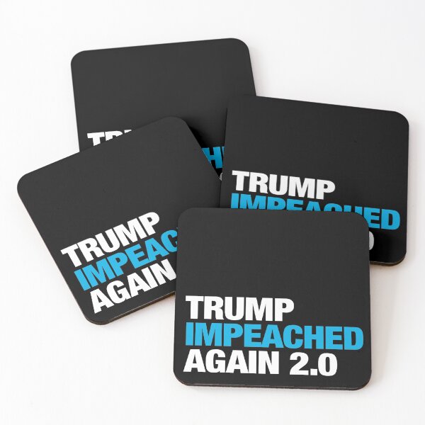 Item preview, Trump Impeached Again 2.0 Blue designed and sold by BrendanJohnson.