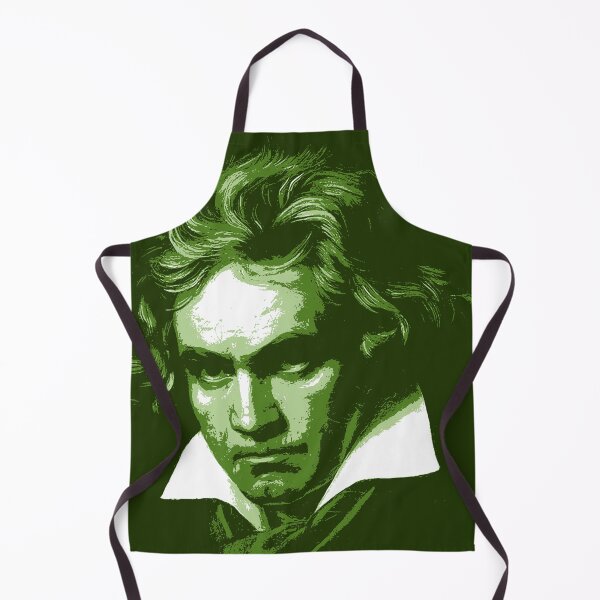 Item preview, Ludwig van Beethoven Green Portrait designed and sold by zavadadesigns.