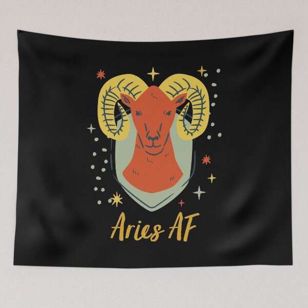 Item preview, Aries AF, Zodiac Sign  designed and sold by Everythingafter.