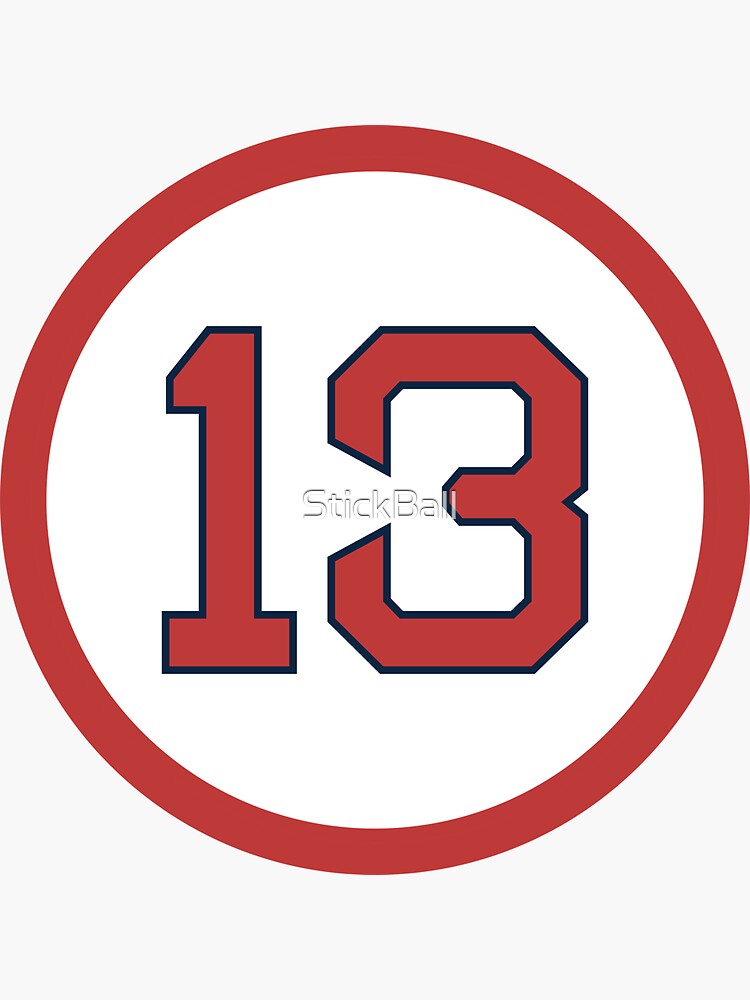 Brock Holt #12 Jersey Number Sticker for Sale by StickBall