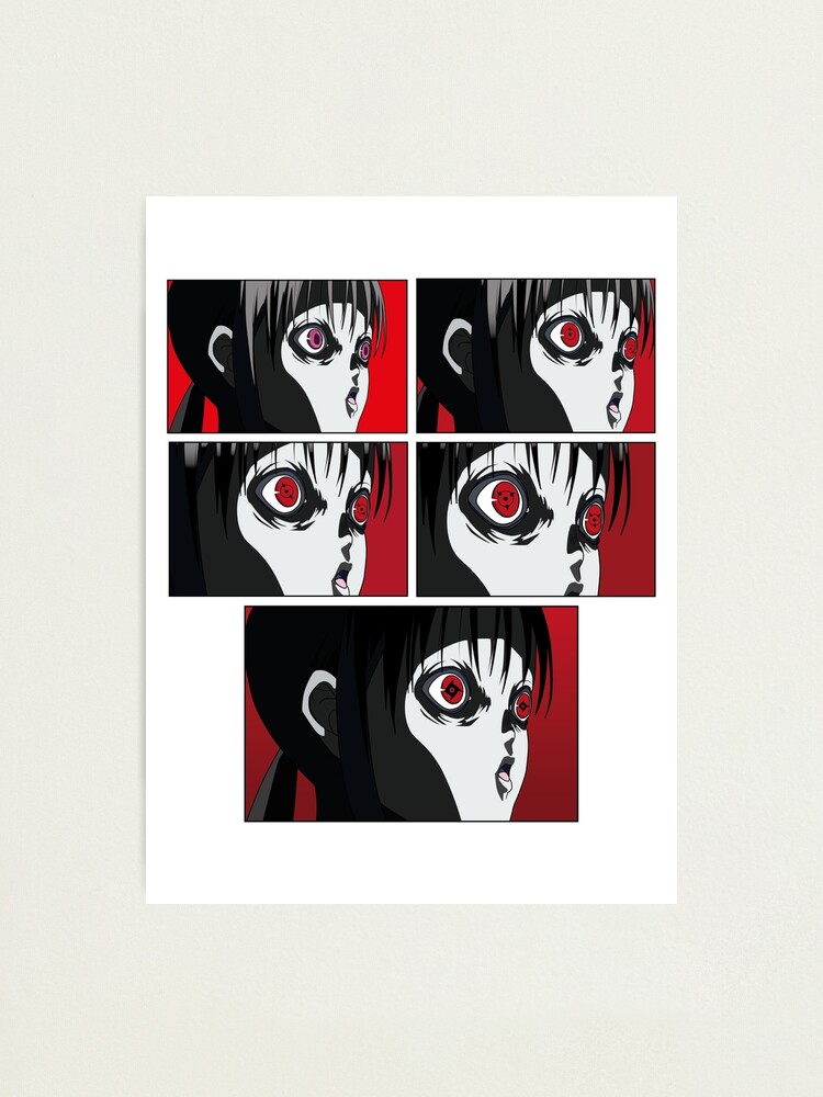 Artwork of shisui uchiha with sharingan eyes