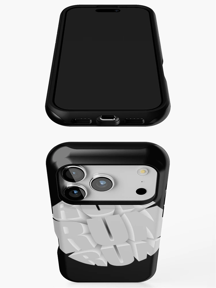 Thumbnail 3 of 4, iPhone Case, RUN RUN RUN designed and sold by the Zarock Shop.