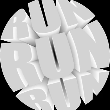 Artwork thumbnail, RUN RUN RUN by the Zarock Shop