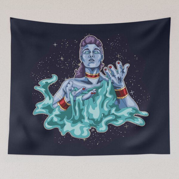 Item preview, Cosmic Aquarius Blue | Aquarius Design designed and sold by Karli Mogen.