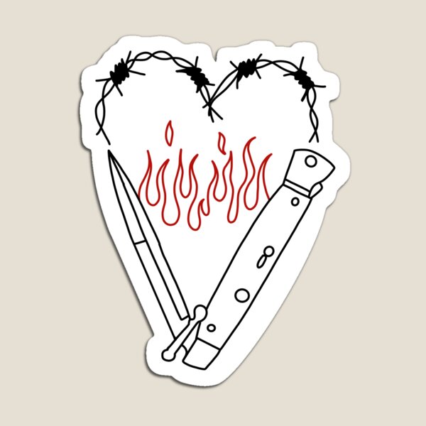 Item preview, Switch Blade Heart  designed and sold by designedsyddd.