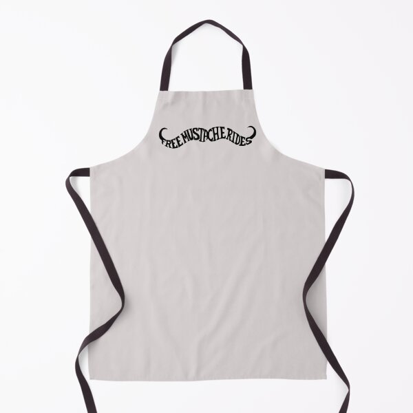 Item preview, Free Mustache Rides (black ink) designed and sold by BawdyBawd.