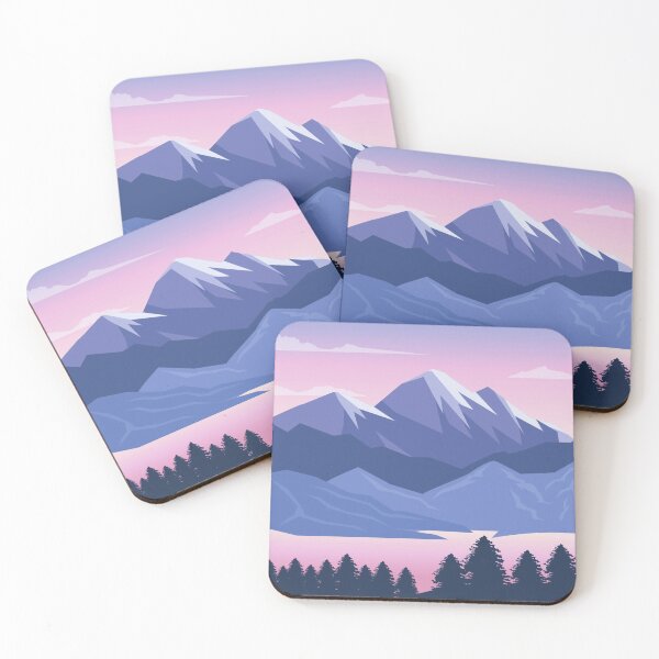 Item preview, Blue mountain  designed and sold by TraveliteDesign.