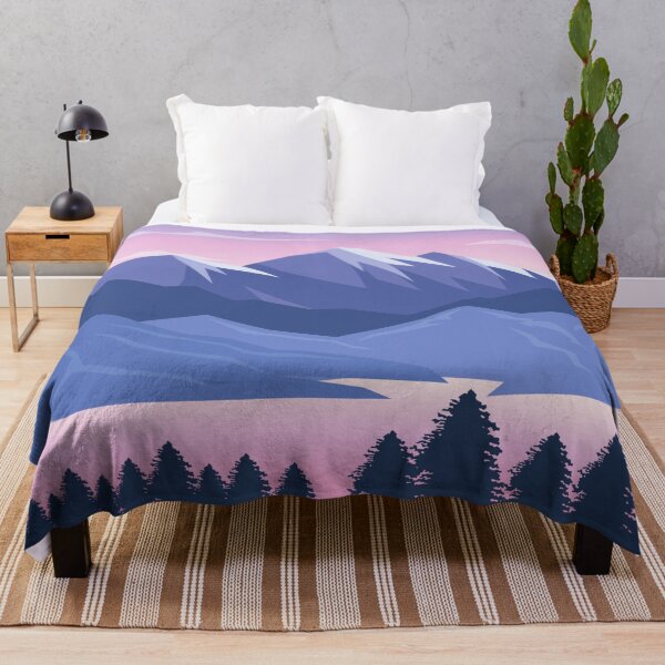 Item preview, Blue mountain  designed and sold by TraveliteDesign.