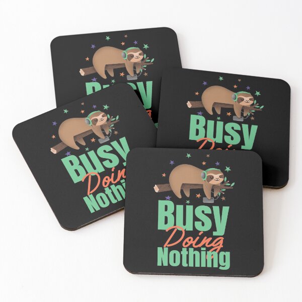 Item preview, Busy Doing Nothing - Cute Sloth designed and sold by alancrapopod.