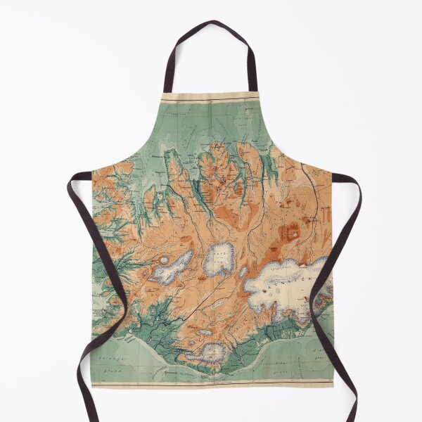 Item preview, 1928 Vintage Map of Iceland designed and sold by Gin  Neko.