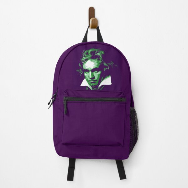 Item preview, Ludwig van Beethoven Green Purple Portrait designed and sold by zavadadesigns.