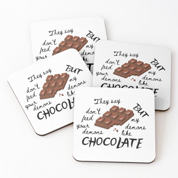 Item preview, Demons like chocolate  designed and sold by ReverieCosplay.