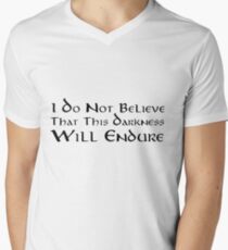 Darkness (Black) Men's V-Neck T-Shirt
