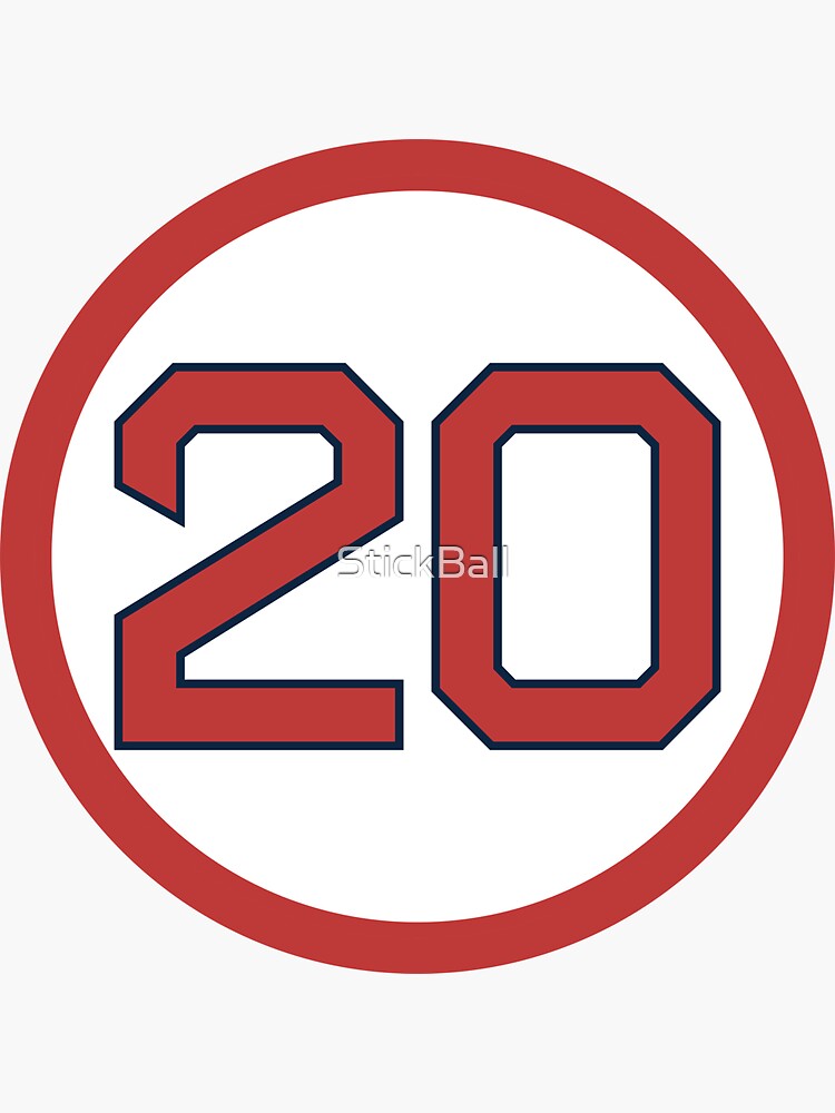 David Ortiz #34 Jersey Number Sticker for Sale by StickBall