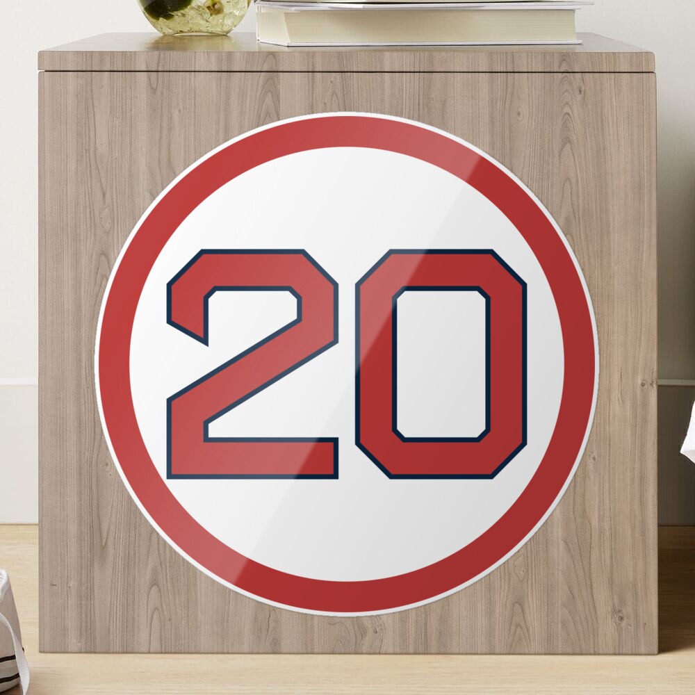 Alex Cora #20 Jersey Number Sticker for Sale by StickBall