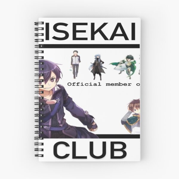 Item preview, Isekai Club designed and sold by Gyvemiimoknee.