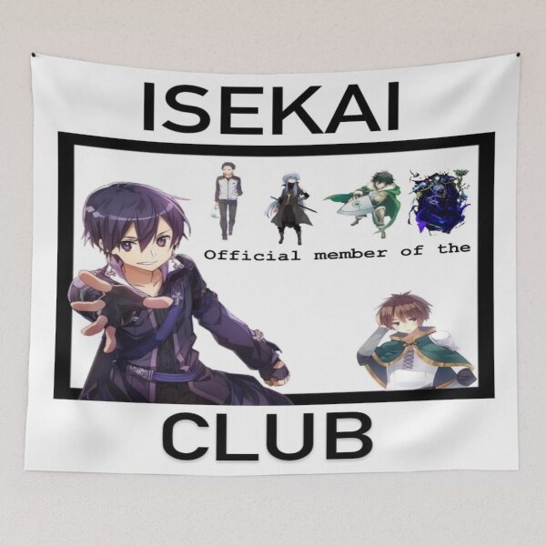 Item preview, Isekai Club designed and sold by Gyvemiimoknee.