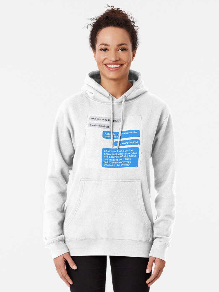 Ellen degeneres best sale off white hoodie