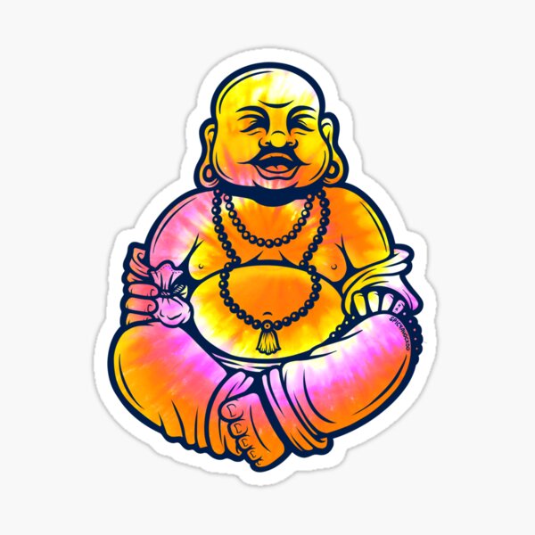 Item preview, Tie-dye Buddha 2.0 (yellow) designed and sold by spicyavocxdo.