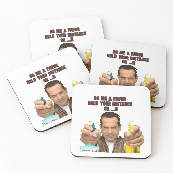 Item preview, Monk: Do me a favor, keep your distance or ... !! (I disinfect you) designed and sold by zurckoov.