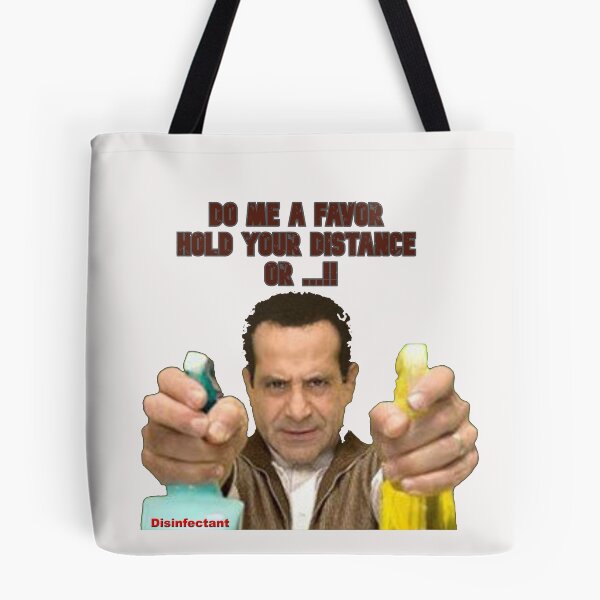 Item preview, Monk: Do me a favor, keep your distance or ... !! (I disinfect you) designed and sold by zurckoov.