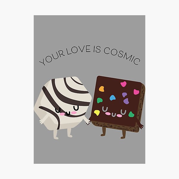 Item preview, Cosmic Brownie And Zebra Cake T-shirt designed and sold by Turnerstore.