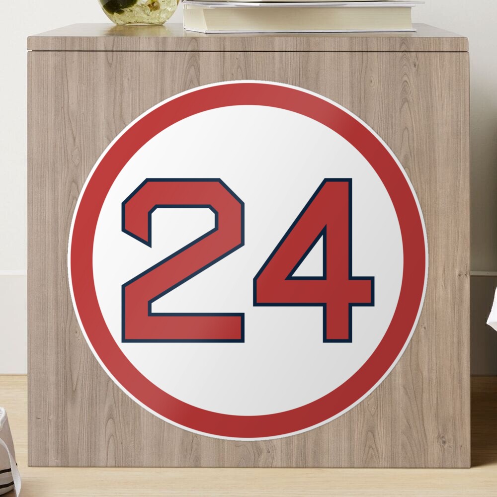 Ted Williams #9 Jersey Number Sticker for Sale by StickBall