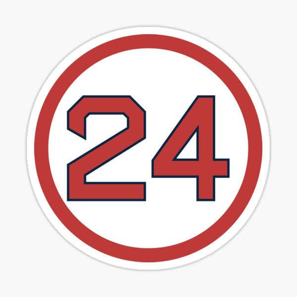 Item preview, Manny Ramirez #24 Jersey Number designed and sold by StickBall.