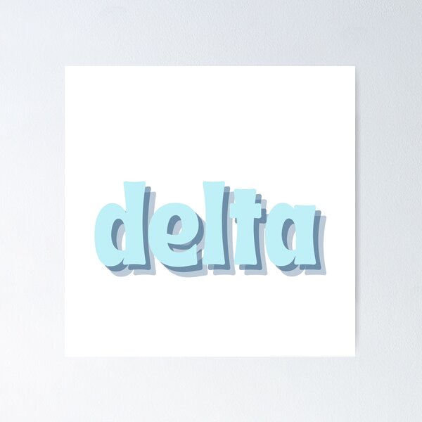 Item preview, Delta-blue designed and sold by Raquel Taylor.