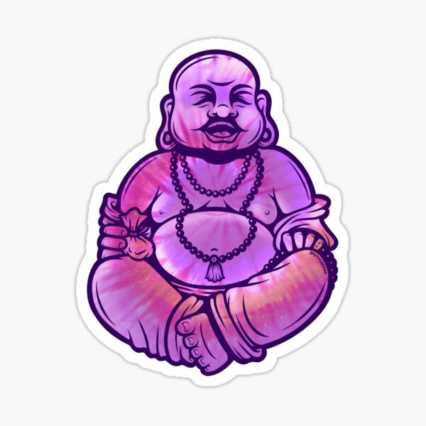 Item preview, Tie-dye Buddha 2.0 (pink) designed and sold by spicyavocxdo.