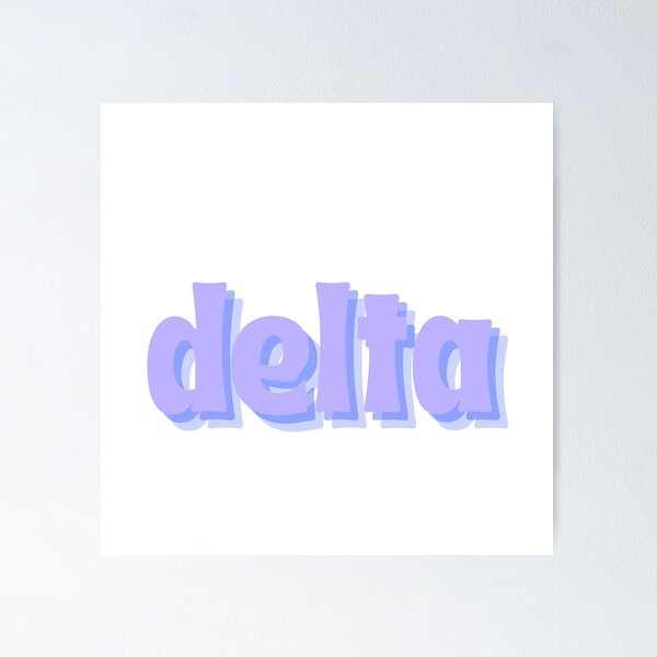 Item preview, Delta-purple designed and sold by Raquel Taylor.