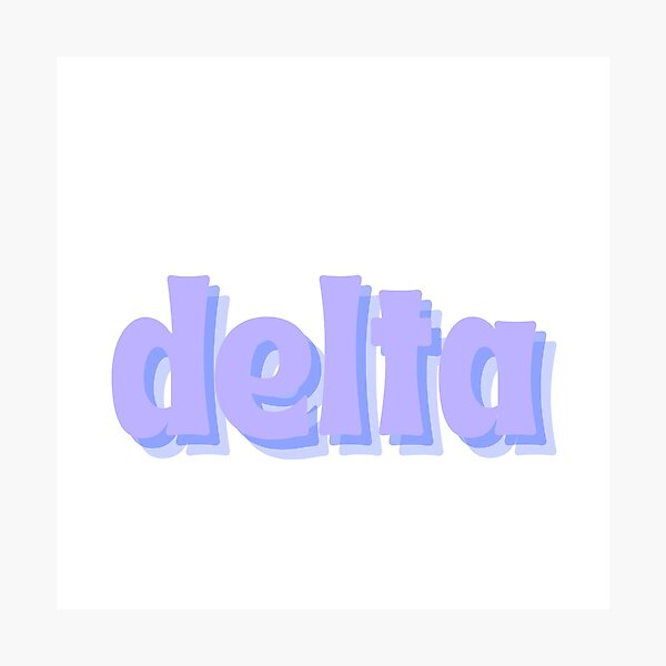 Item preview, Delta-purple designed and sold by Raquel Taylor.