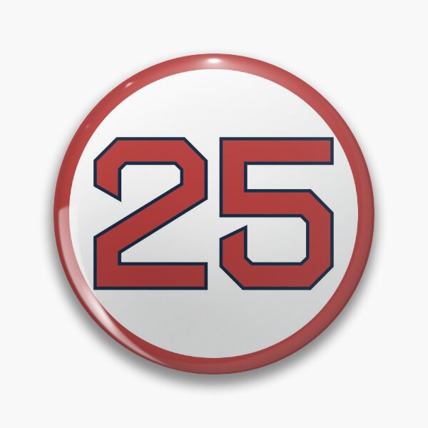 Item preview, Steve Pearce #25 Jersey Number designed and sold by StickBall.