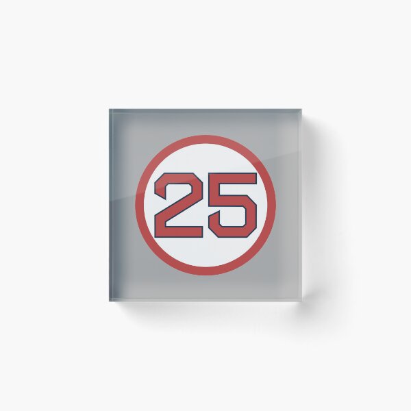 Item preview, Steve Pearce #25 Jersey Number designed and sold by StickBall.