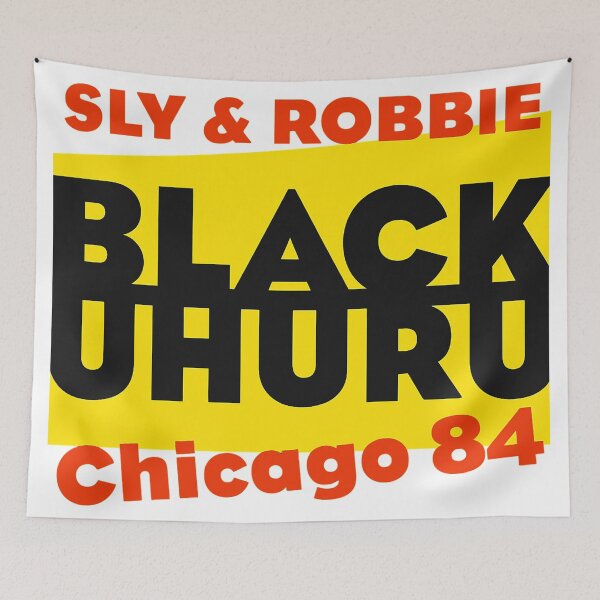 Item preview, Sly&Robbie Black Uhuru Chicago 84 designed and sold by KathleenBVos.