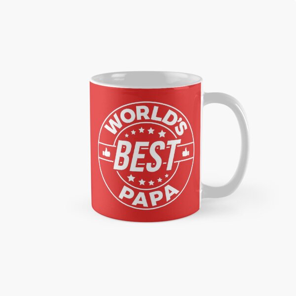 Item preview, Worlds Best Papa | Hobbies | Profession | Family designed and sold by PerfectlySimple.