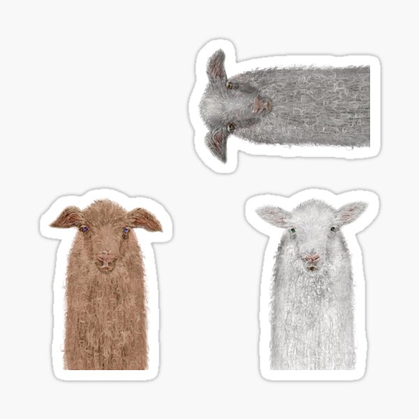 Artikelvorschau, Dreifache Schaf-Lamm-Schweine entworfen und verkauft von MAXLEE Art.