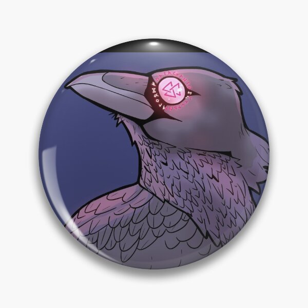 Item preview, Odin's Crow Huginn and Muninn designed and sold by AmberCamera.