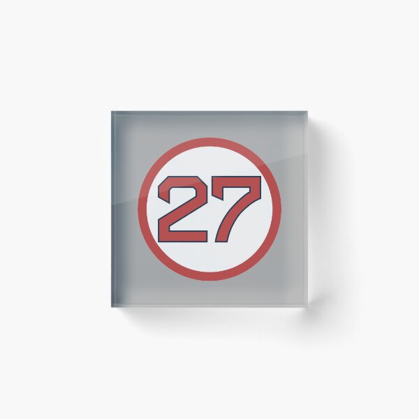 Item preview, Carlton Fisk #27 Jersey Number designed and sold by StickBall.