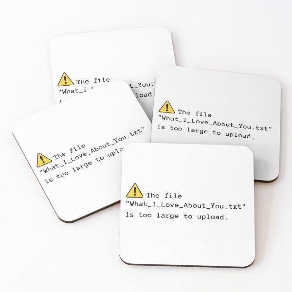 Item preview, What I Love About You is too Large designed and sold by PatientCitizen.