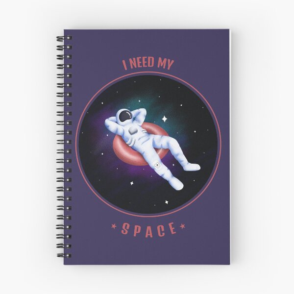 Item preview, I Need My Space - Introvert Cool Astronaut designed and sold by Quotes-I-Wear.