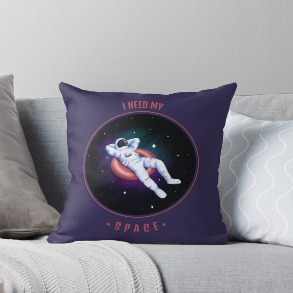 Item preview, I Need My Space - Introvert Cool Astronaut designed and sold by Quotes-I-Wear.