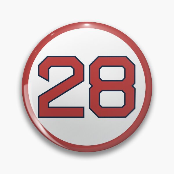 Item preview, JD Martinez #28 Jersey Number designed and sold by StickBall.