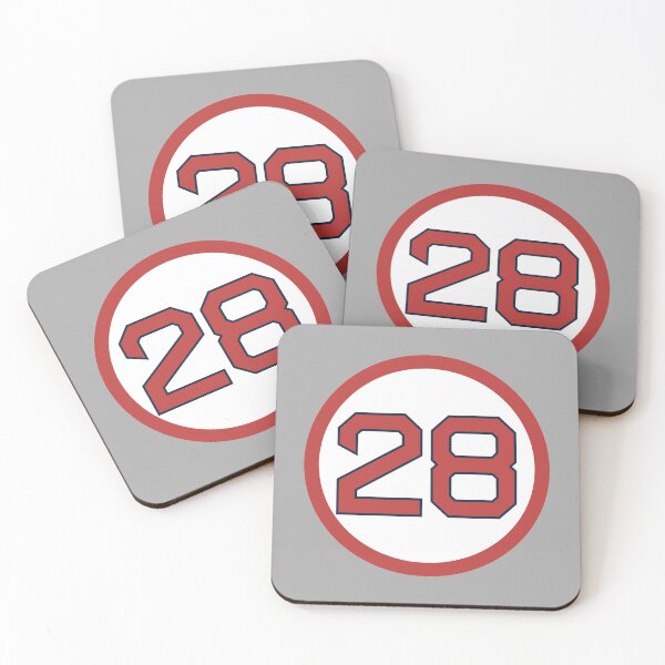 Item preview, JD Martinez #28 Jersey Number designed and sold by StickBall.