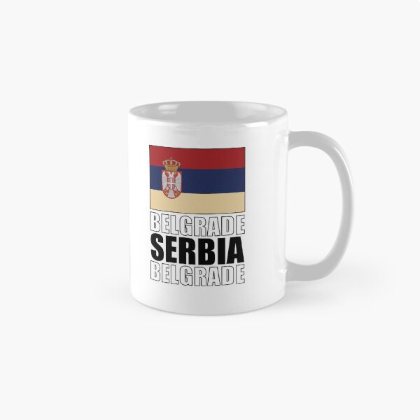 Item preview, Flag of Serbia designed and sold by KewaleeTee.