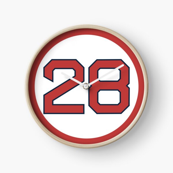Item preview, JD Martinez #28 Jersey Number designed and sold by StickBall.