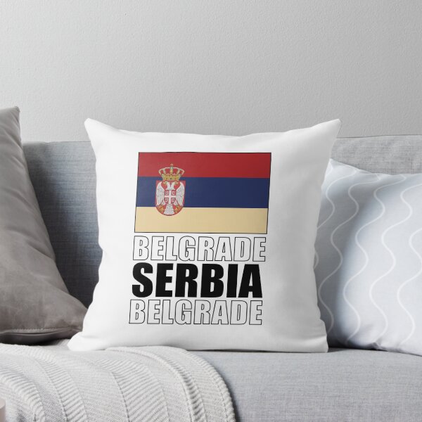 Item preview, Flag of Serbia designed and sold by KewaleeTee.